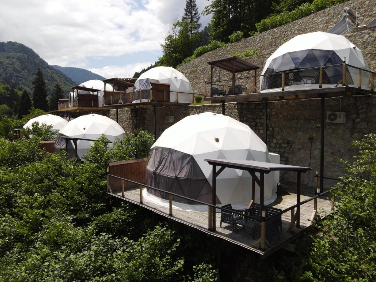 Hotel Kaledome Orman Evleri Çamlıhemşin Exterior foto